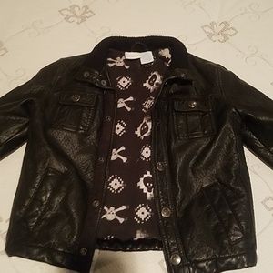 Amy Coe faux leather jacket 4t black